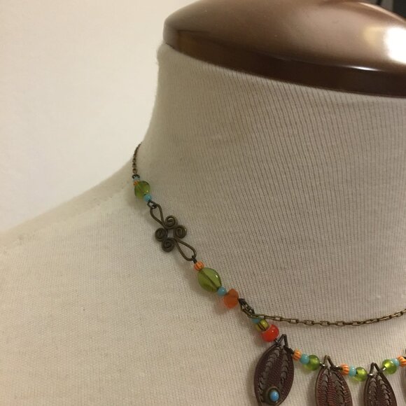 Little Mermaid Boutique Artisan Handmade OAK Necklace - Picture 2 of 10